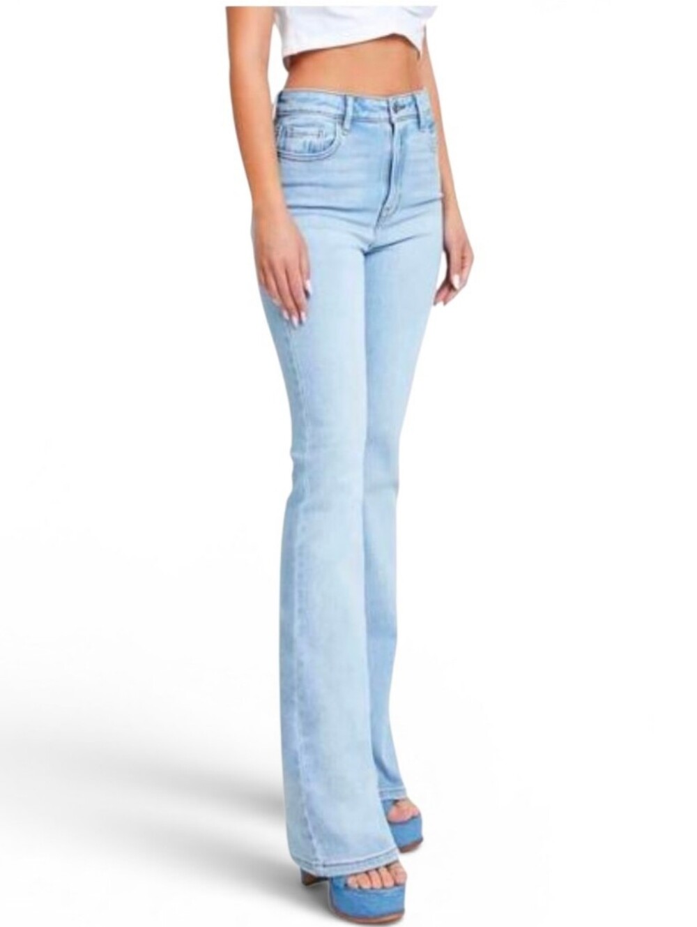 HIDDEN JEANS Kelly High Rise Flare Jeans - Size 28